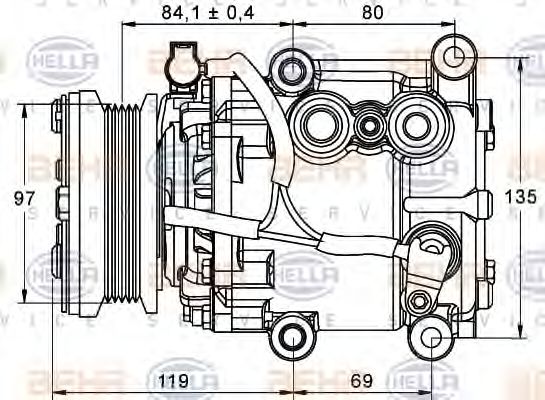 Placute de frana - BREMBO