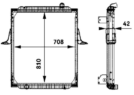 Radiator - MAHLE