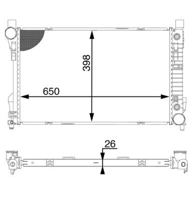 Radiator - MAHLE