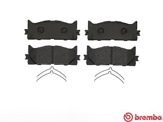 Placute de frana - BREMBO