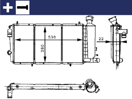Radiator - MAHLE