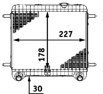Radiator - MAHLE