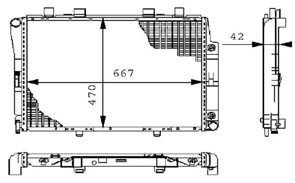 Radiator - MAHLE