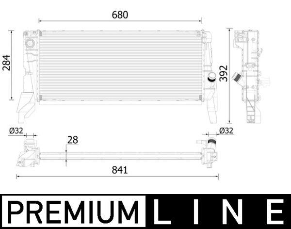 Radiator - MAHLE