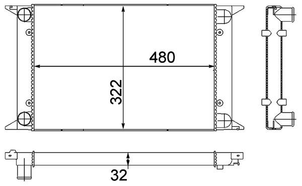 Radiator - MAHLE