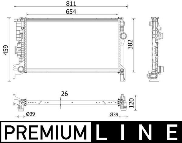 Radiator - MAHLE