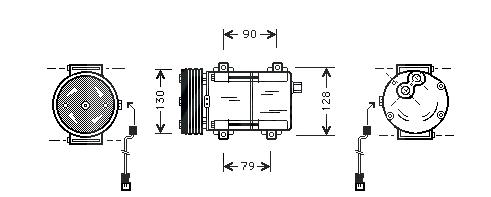 Compresort A/C - STARLINE