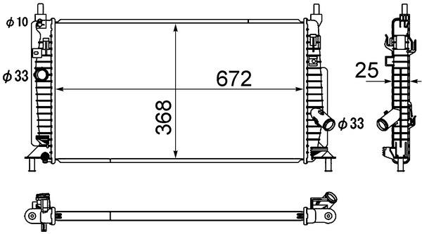 Radiator - MAHLE
