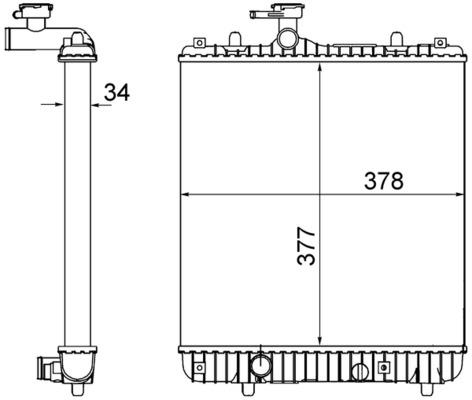 Radiator - MAHLE