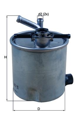 Filtru de combustibil - KNECHT