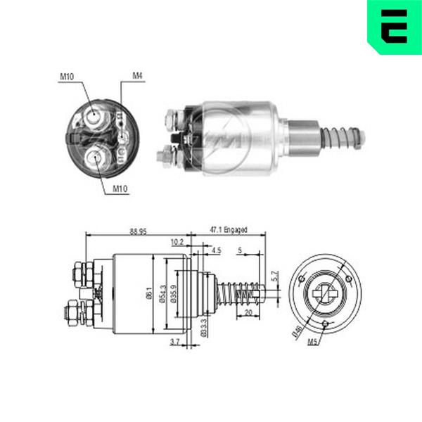 Comutator solenoid - ERA