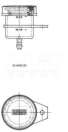 Rezervor lichid de frana - BREMBO