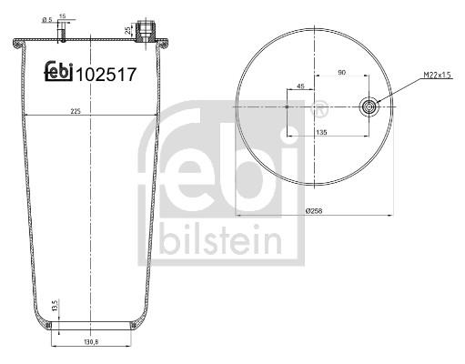 Suspensie pneumatică - FEBI BILSTEIN