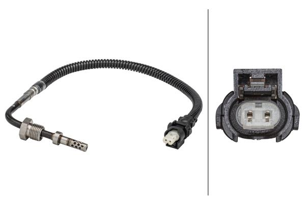 Senzor de temperatura gazelor de esapament - HELLA