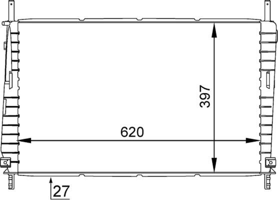 Radiator - MAHLE