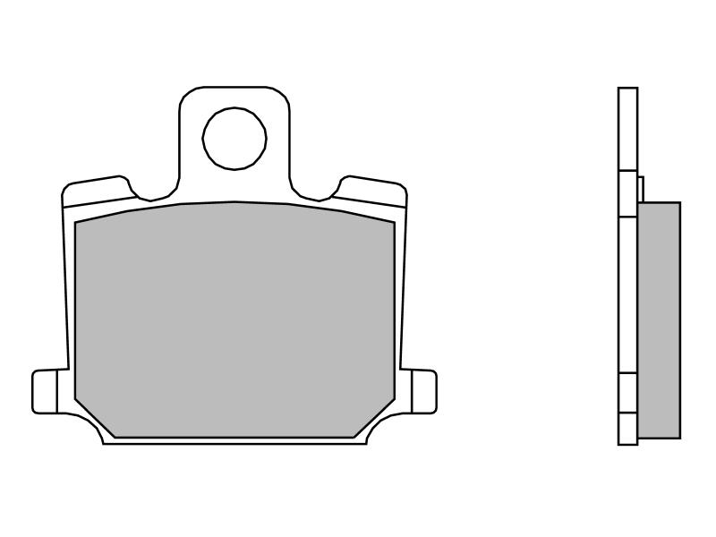 Placute de frana - BREMBO