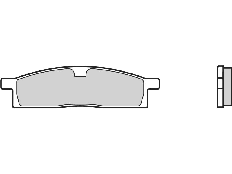 Placute de frana - BREMBO
