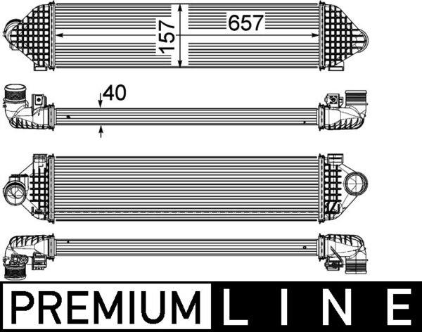 Intercooler - MAHLE