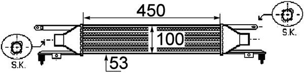 Intercooler - MAHLE
