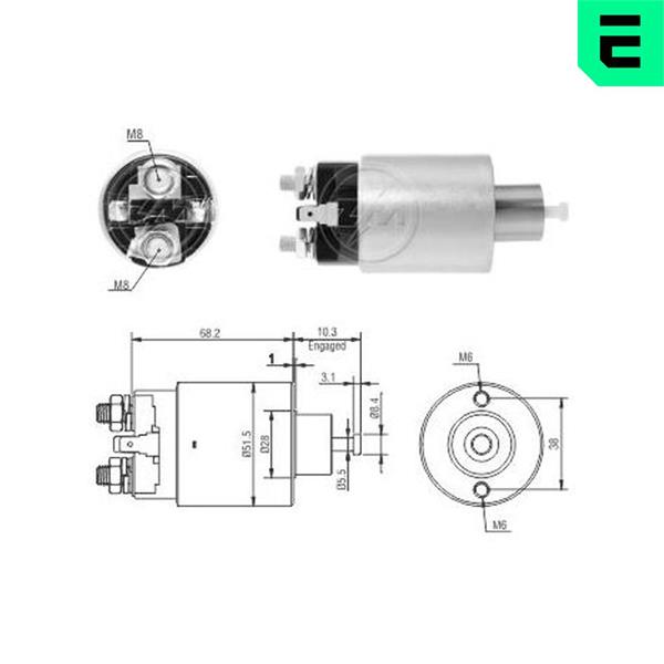 Comutator solenoid - ERA