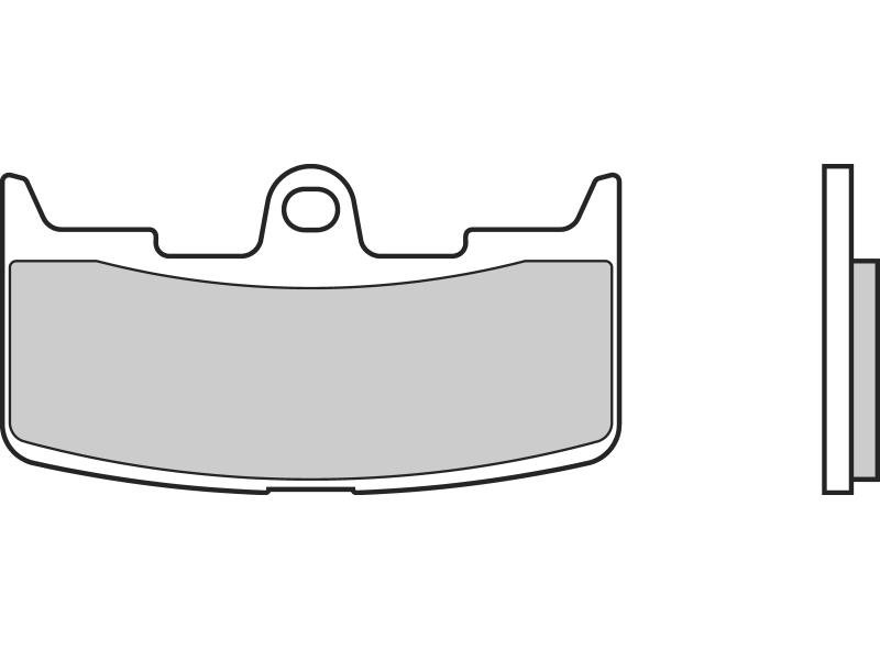 Placute de frana - BREMBO