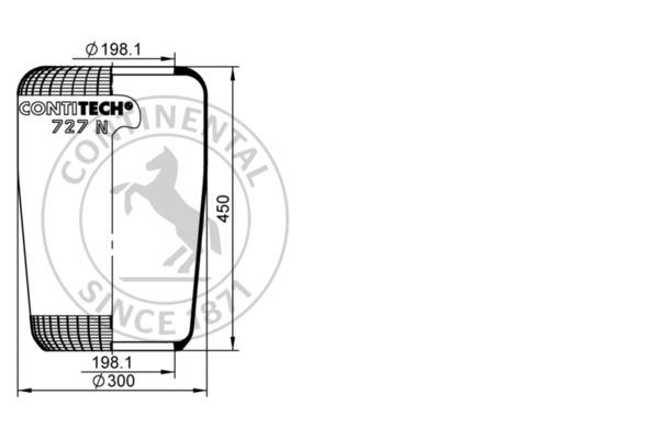 Suspensie pneumatică - CONTITECH AIR SPRING