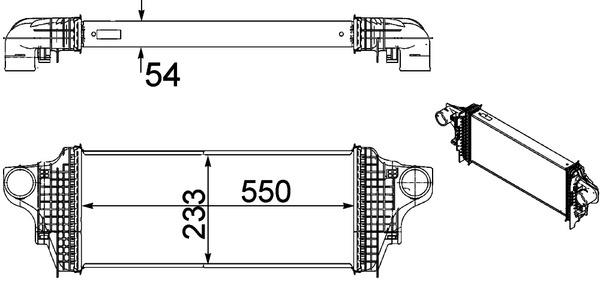 Intercooler - MAHLE