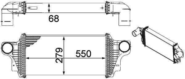 Intercooler - MAHLE