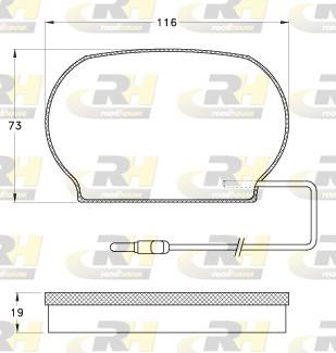 Placute de frana - ROADHOUSE