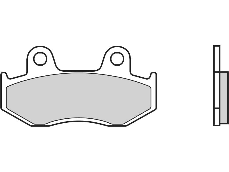 Placute de frana - BREMBO