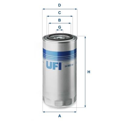 Filtru de combustibil - UFI