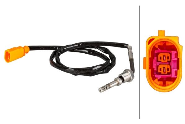 Senzor de temperatura gazelor de esapament - HELLA