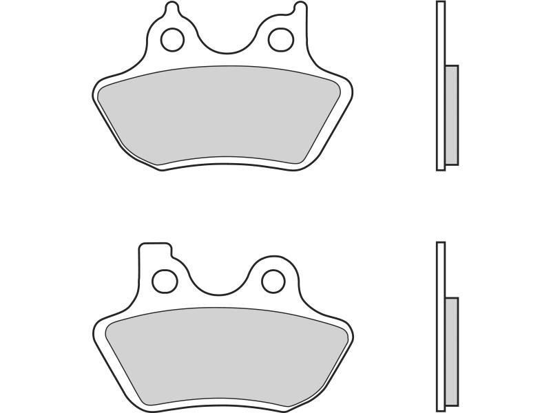 Placute de frana - BREMBO