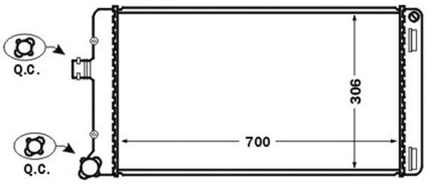 Radiator - MAHLE
