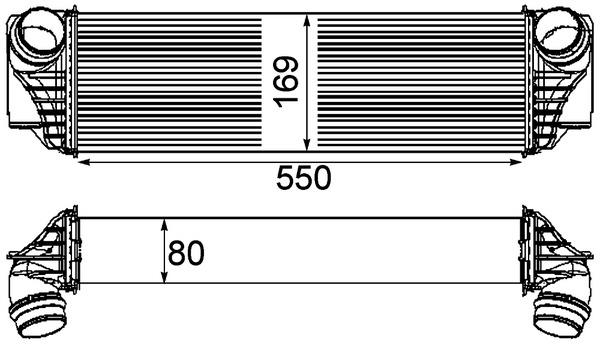 Intercooler - MAHLE