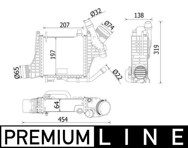 Intercooler - MAHLE
