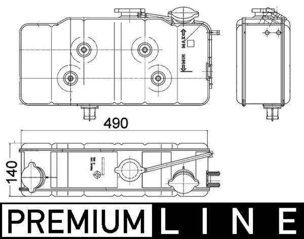 Vas de expansiune lichid de răcire - MAHLE
