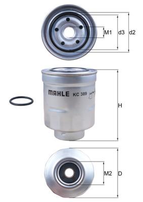 Filtru de combustibil - KNECHT