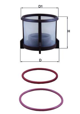 Filtru de combustibil - KNECHT