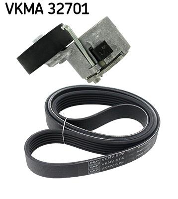 Set curea trapezoidale cu nervuri - SKF