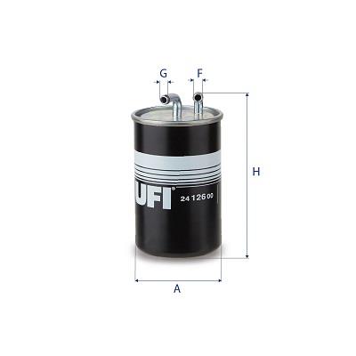 Filtru de combustibil - UFI