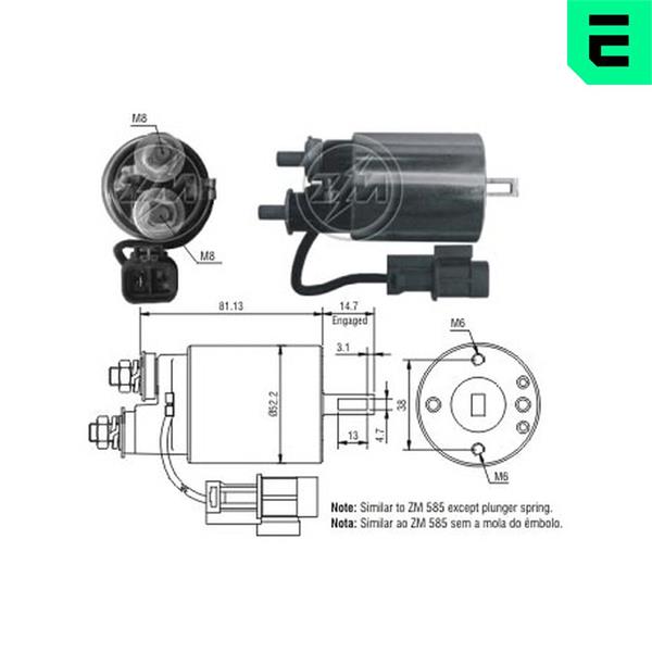 Comutator solenoid - ERA