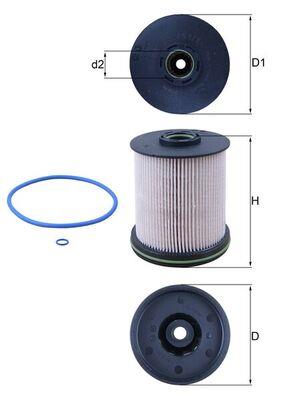 Filtru de combustibil - KNECHT