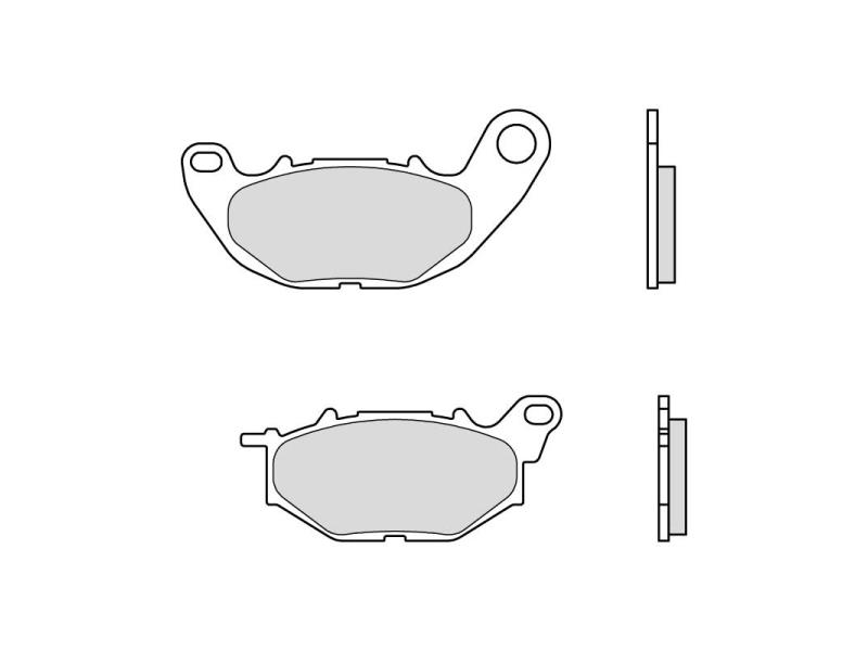 Placute de frana - BREMBO