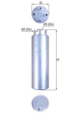 Filtru de combustibil - KNECHT