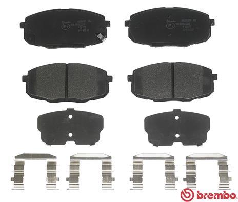Placute de frana - BREMBO