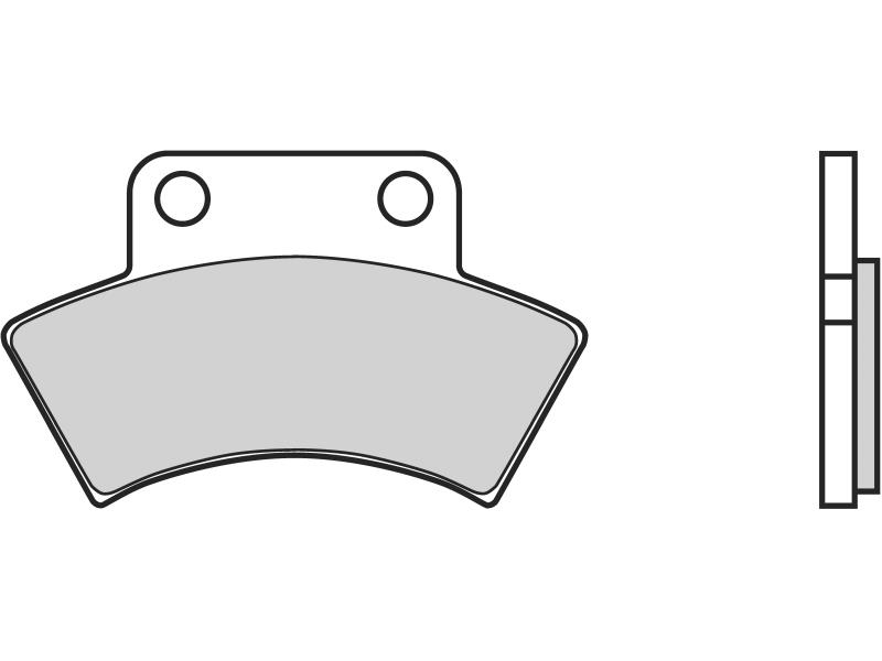 Placute de frana - BREMBO