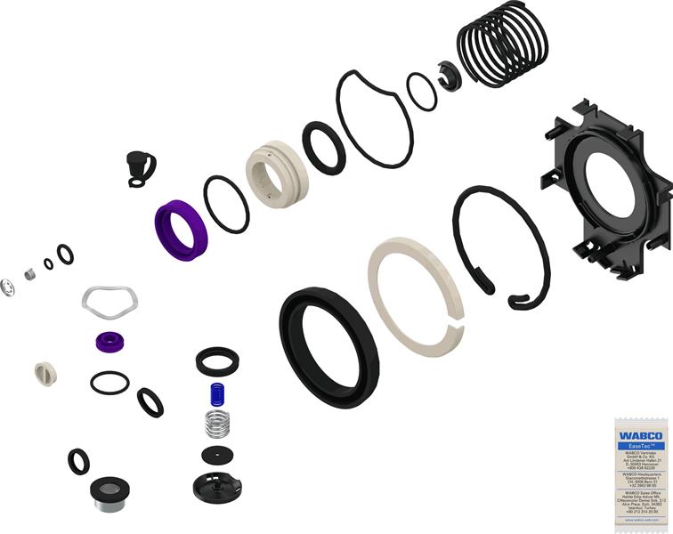Kit de reparare a servomotorului ambreiajului - WABCO
