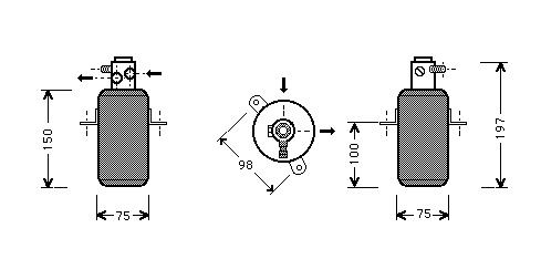 Filtru uscator - STARLINE