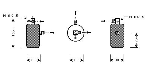 Filtru uscator - STARLINE